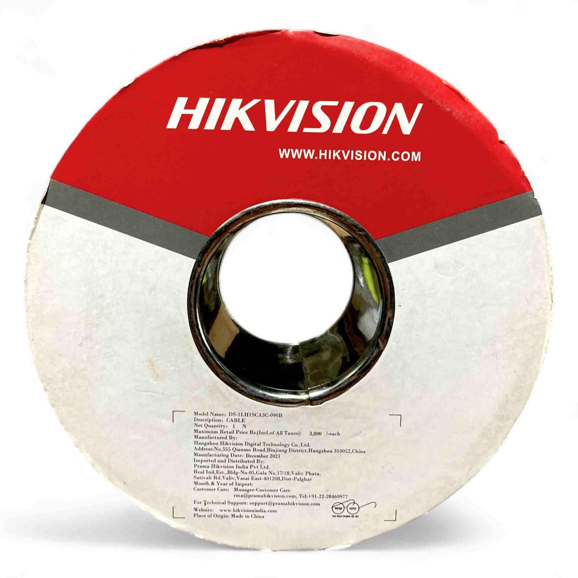 Hikvision CCTV 3+1 Copper Cable 90 Mtrs.